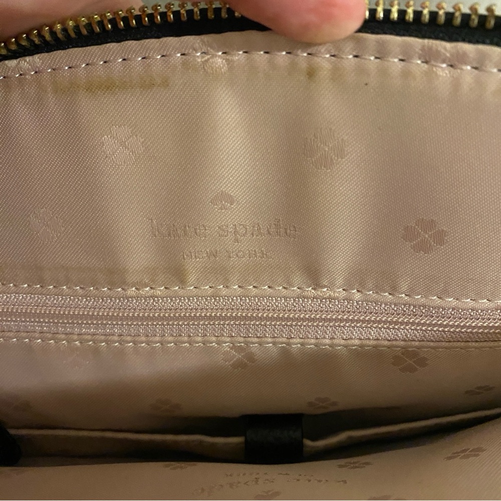Kate Spade Black Large Margaux Satchel with Crossbody Strap - Picture 5 of 8